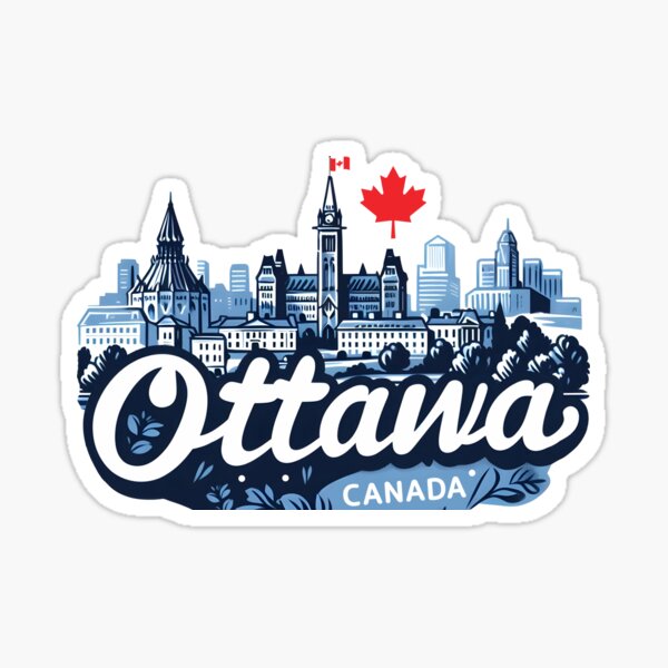 Item preview, Ottawa Canada  designed and sold by HowToCanadian.