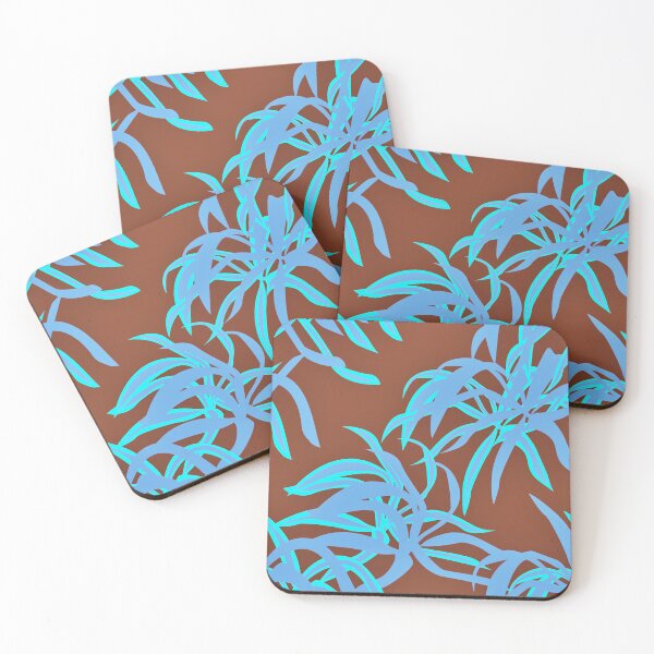 Item preview, Seagrass Pattern In Brown & Blue designed and sold by Bondillero.