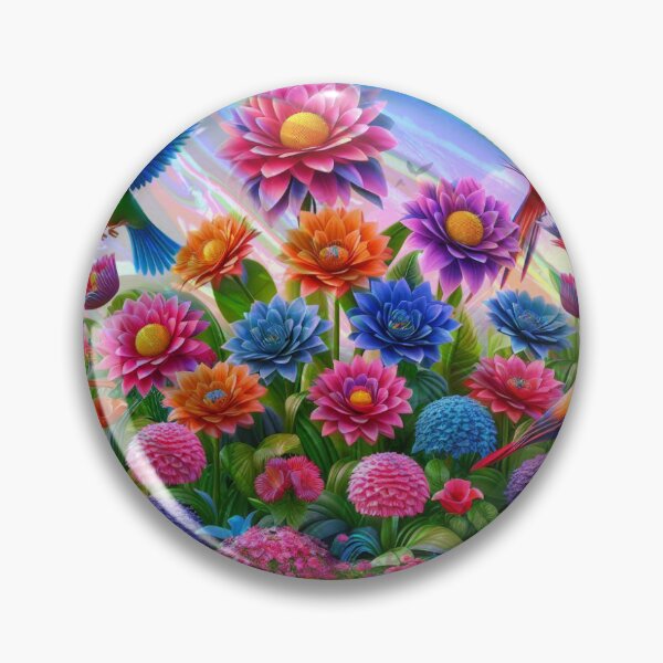 Item preview, “Floral Butterfly Garden Art” designed and sold by choder61.