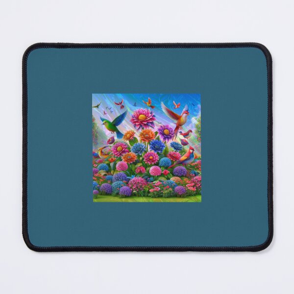 Item preview, “Floral Butterfly Garden Art” designed and sold by choder61.