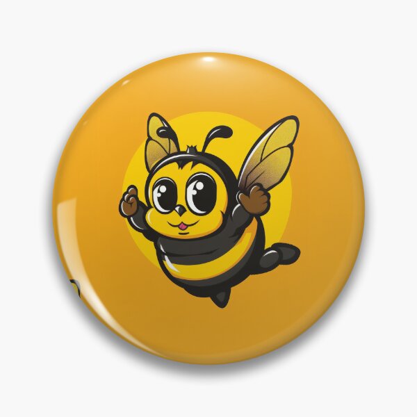 Item preview, Anthropomorphic Superhero Bee in Vibrant Colors designed and sold by Piotrek0001.