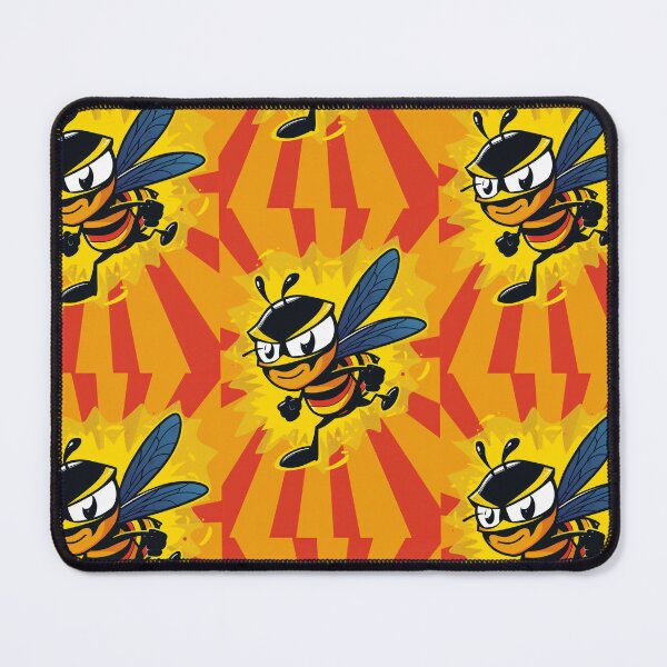 Item preview, Anthropomorphic Superhero Bee in Vibrant Colors designed and sold by Piotrek0001.