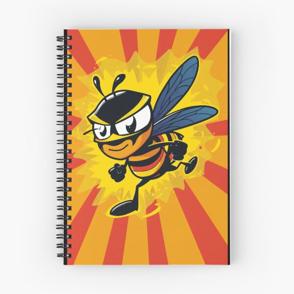 Item preview, Anthropomorphic Superhero Bee in Vibrant Colors designed and sold by Piotrek0001.
