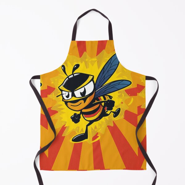 Item preview, Anthropomorphic Superhero Bee in Vibrant Colors designed and sold by Piotrek0001.