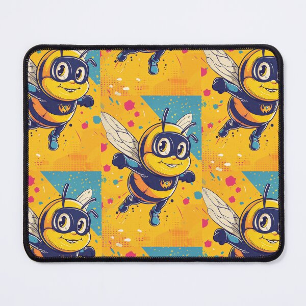 Item preview, Anthropomorphic Superhero Bee in Vibrant Colors designed and sold by Piotrek0001.