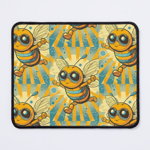 Item preview, Anthropomorphic Superhero Bee in Vibrant Colors designed and sold by Piotrek0001.
