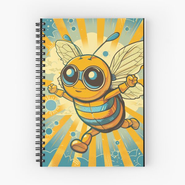 Item preview, Anthropomorphic Superhero Bee in Vibrant Colors designed and sold by Piotrek0001.