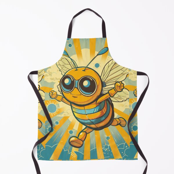 Item preview, Anthropomorphic Superhero Bee in Vibrant Colors designed and sold by Piotrek0001.