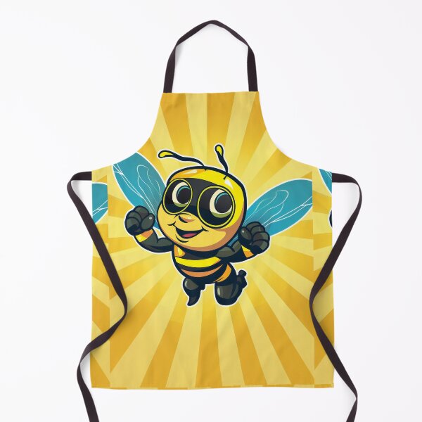 Item preview, Anthropomorphic Superhero Bee in Vibrant Colors designed and sold by Piotrek0001.
