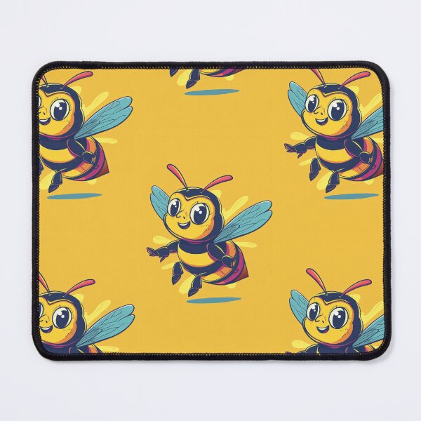 Item preview, Anthropomorphic Superhero Bee in Vibrant Colors designed and sold by Piotrek0001.