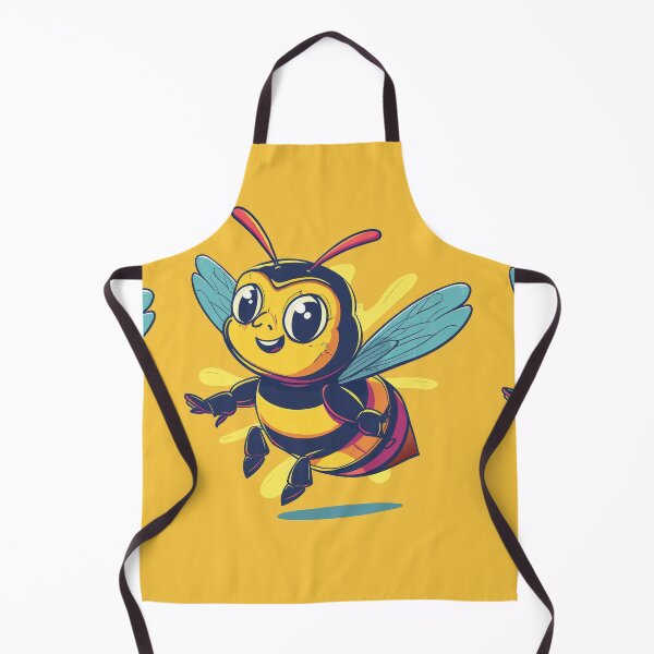 Item preview, Anthropomorphic Superhero Bee in Vibrant Colors designed and sold by Piotrek0001.