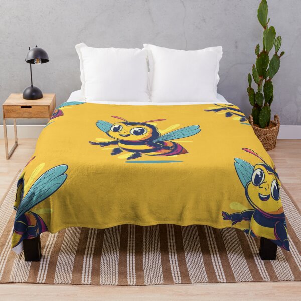 Item preview, Anthropomorphic Superhero Bee in Vibrant Colors designed and sold by Piotrek0001.