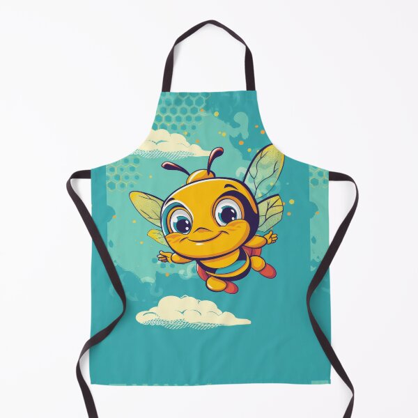 Item preview, Anthropomorphic Superhero Bee in Vibrant Colors designed and sold by Piotrek0001.