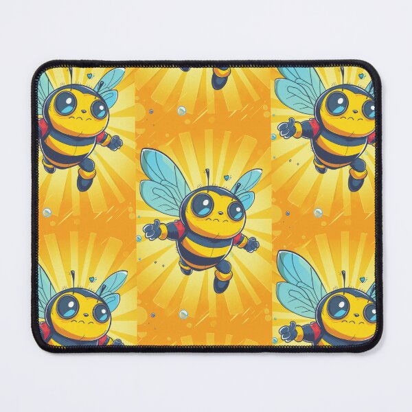 Item preview, Anthropomorphic Superhero Bee in Vibrant Colors designed and sold by Piotrek0001.