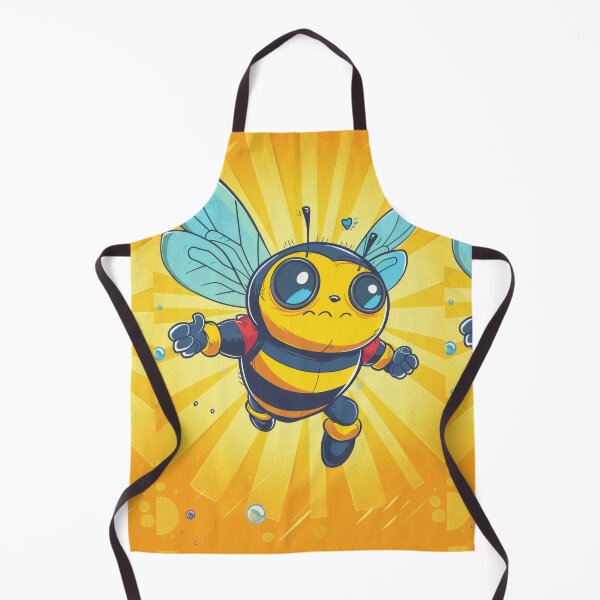 Item preview, Anthropomorphic Superhero Bee in Vibrant Colors designed and sold by Piotrek0001.