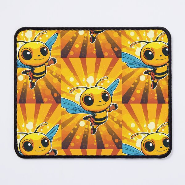 Item preview, Anthropomorphic Superhero Bee in Vibrant Colors designed and sold by Piotrek0001.