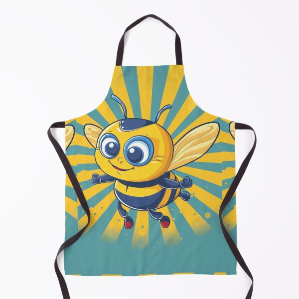 Item preview, Anthropomorphic Superhero Bee in Vibrant Colors designed and sold by Piotrek0001.