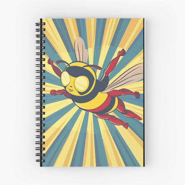 Item preview, Anthropomorphic Superhero Bee in Vibrant Colors designed and sold by Piotrek0001.