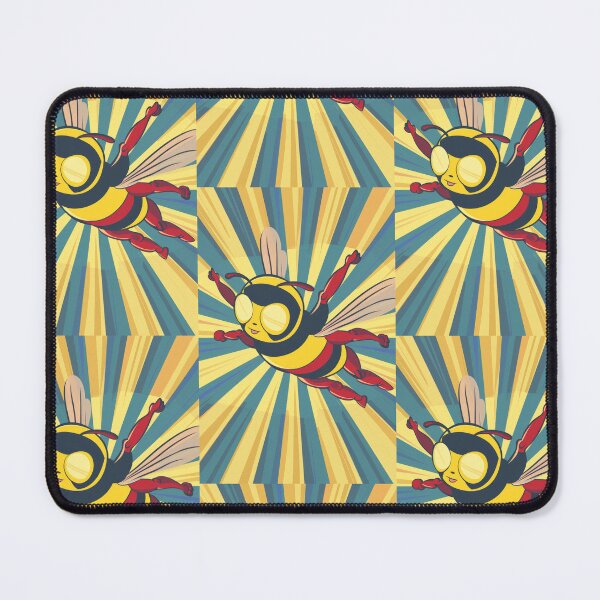 Item preview, Anthropomorphic Superhero Bee in Vibrant Colors designed and sold by Piotrek0001.