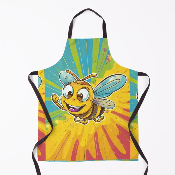Item preview, Anthropomorphic Superhero Bee in Vibrant Colors designed and sold by Piotrek0001.