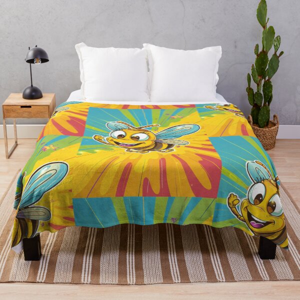 Item preview, Anthropomorphic Superhero Bee in Vibrant Colors designed and sold by Piotrek0001.