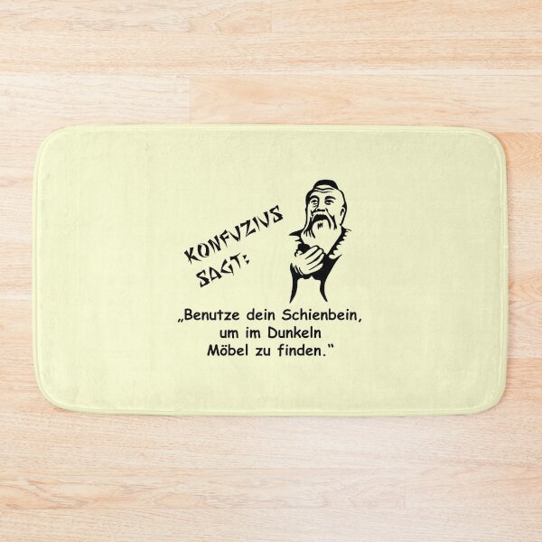 Item preview, Confucius says: Use your shin designed and sold by ARTmanhART.