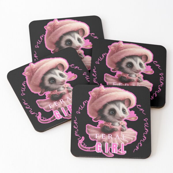 Item preview, Feral Girl Summer Possum Meme designed and sold by nanka-art.