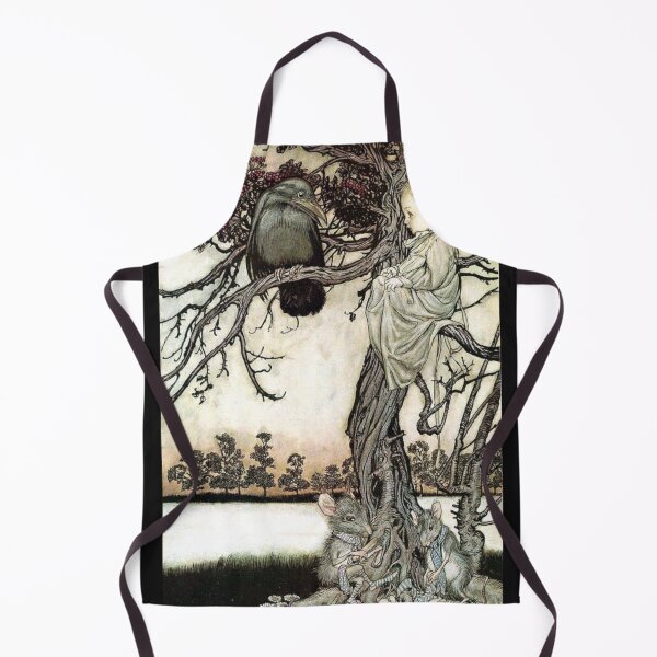 Item preview, Solomon and Peter - Peter Pan in Kensington Gardens - Arthur Rackham designed and sold by forgottenbeauty.