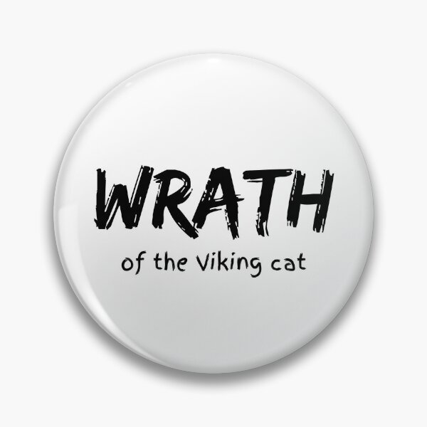 Item preview, Wrath of the viking cat designed and sold by Viking-Cats.