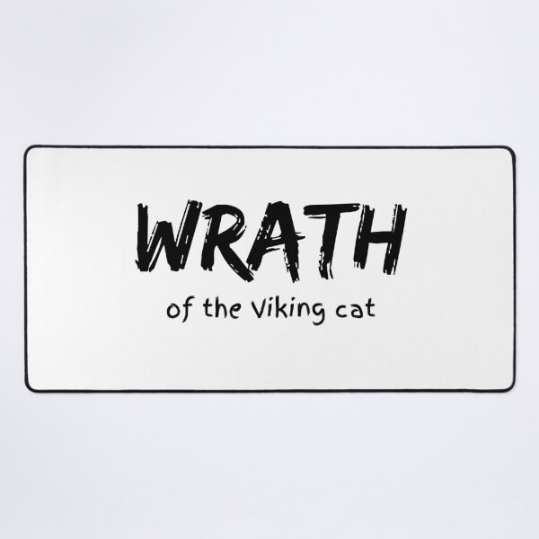 Item preview, Wrath of the viking cat designed and sold by Viking-Cats.