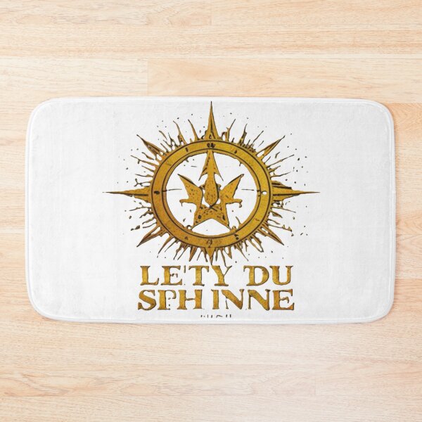 Item preview, Navigating Adventure: The Lety Du Sphinne Compass Design designed and sold by merve02shop.