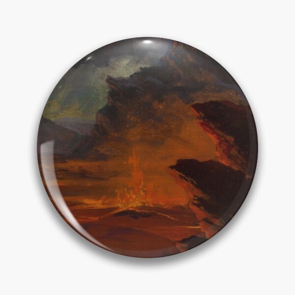 Item preview, Kilauea at Night (1887) - Jules Tavernier designed and sold by SALON DES ARTS.