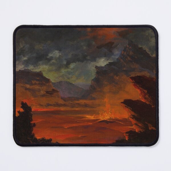 Item preview, Kilauea at Night (1887) - Jules Tavernier designed and sold by SALON DES ARTS.