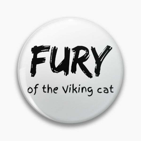 Item preview, Fury of the viking cat designed and sold by Viking-Cats.