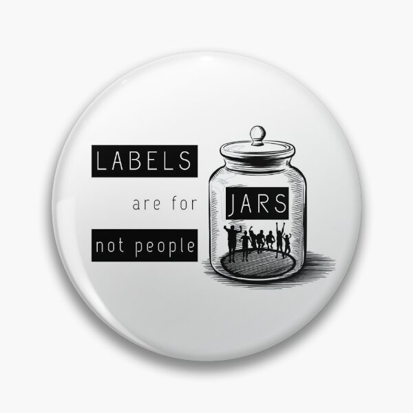 Item preview, Labes Are For Jars Not People designed and sold by nanka-art.