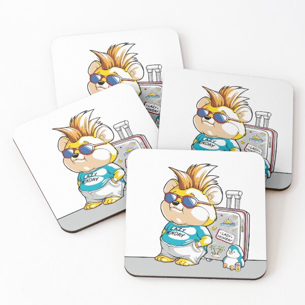 Item preview, The Coolest Hamster on the Go - Inch Family Character designed and sold by SophieGreenwald.