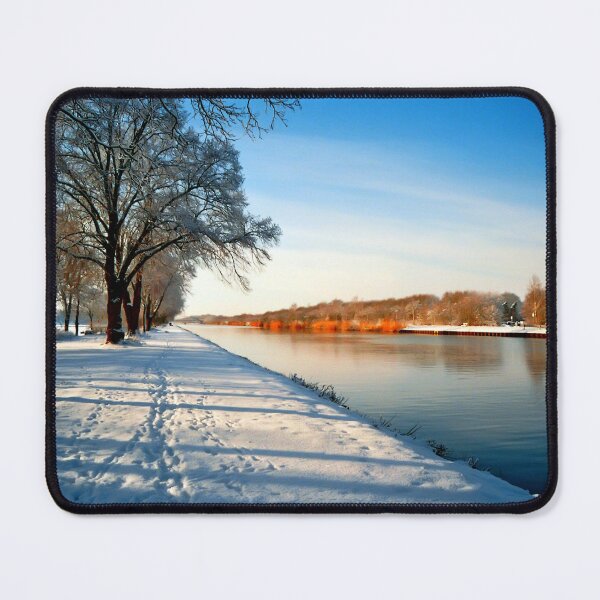 Item preview, Winter Landscape With Trees and River designed and sold by Bunmigraphics .