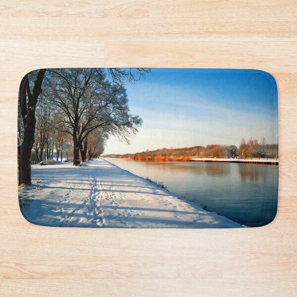 Item preview, Winter Landscape With Trees and River designed and sold by Bunmigraphics .