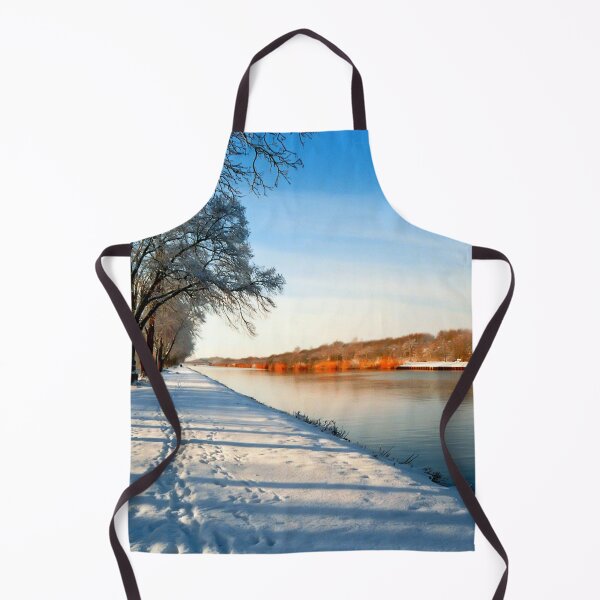 Item preview, Winter Landscape With Trees and River designed and sold by Bunmigraphics .