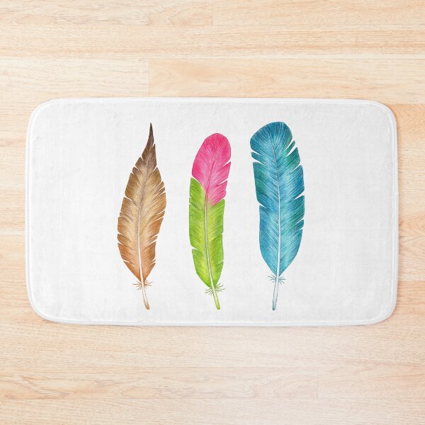 Item preview, Colorful Feathers set, Handmade premium designed and sold by Katarzyna Dembek.