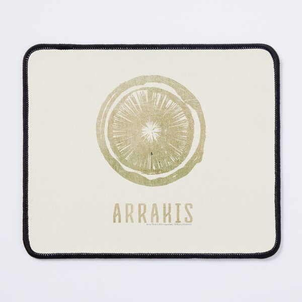 Item preview, Dune movie, sandworm in Arrakis, modern illustration/ sandy beige designed and sold by SoloAutenica.