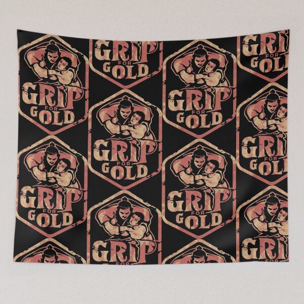 Item preview, GRIP FOR GOLD: The Path to Judo Victory in Earthy Colors designed and sold by SplashTastic.