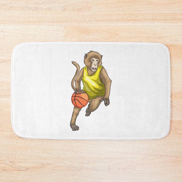 Item preview, Monkey Basketball player Basketball designed and sold by Snabdesign84.