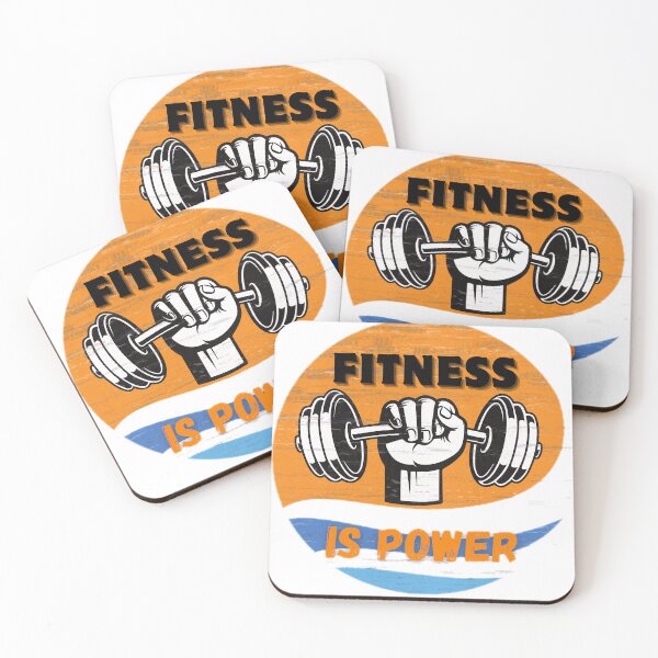 Item preview, Fitness sunset, fitness is power designed and sold by Abelievingheart.
