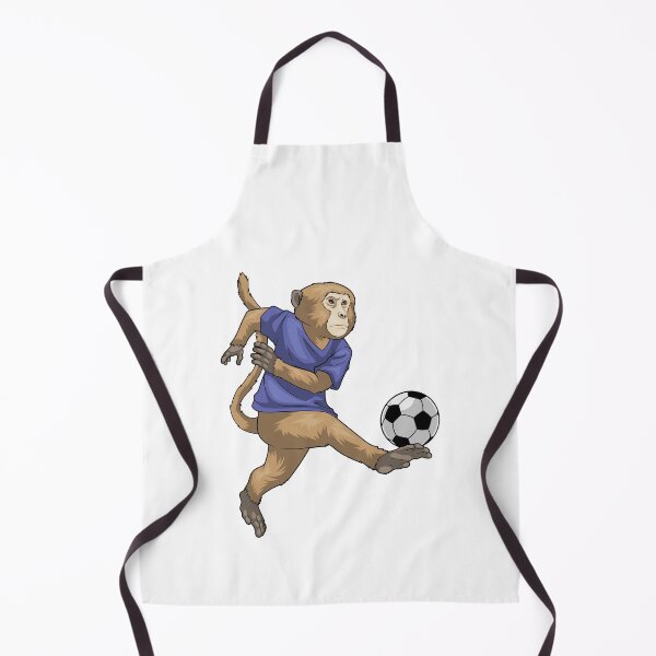 Item preview, Monkey Soccer player Soccer designed and sold by Snabdesign84.