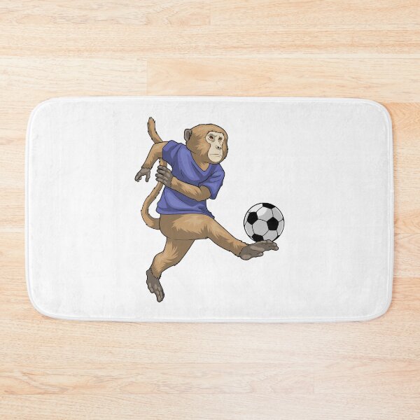 Item preview, Monkey Soccer player Soccer designed and sold by Snabdesign84.