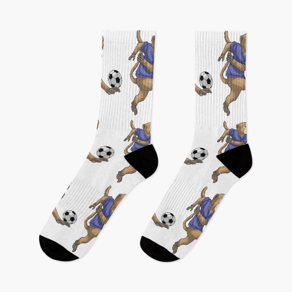 Item preview, Monkey Soccer player Soccer designed and sold by Snabdesign84.