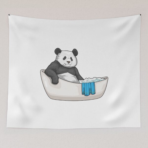 Item preview, Panda Bathe Bathtub designed and sold by Snabdesign84.