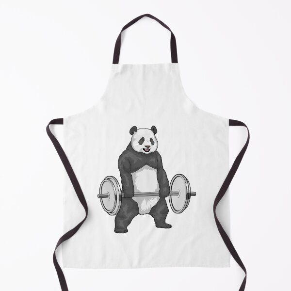 Item preview, Panda Bodybuilder Dumbbell Bodybuilding designed and sold by Snabdesign84.