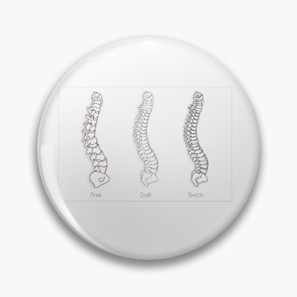 Item preview, Evolution of spine vector designed and sold by MinnowsArt.